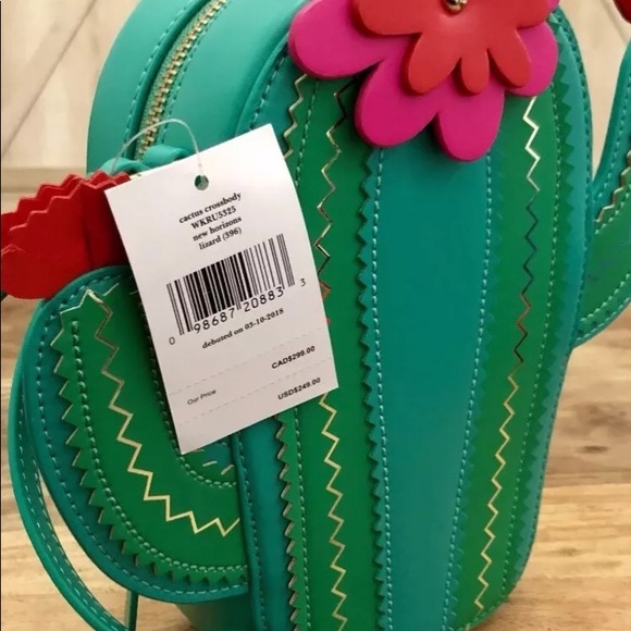 Kate spade new horizons cactus crossbody lizard - Picture 2 of 6